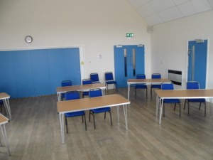 Classroom style in Function Room